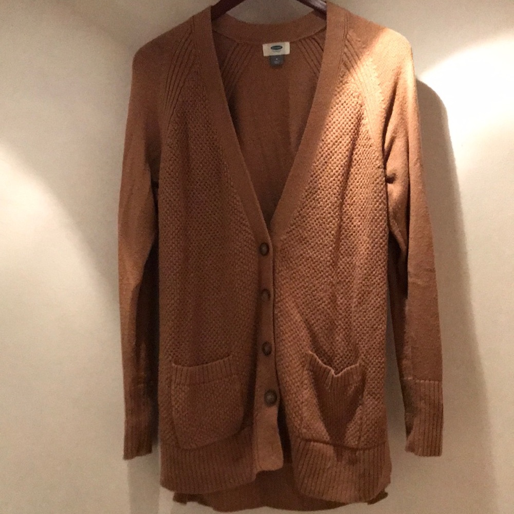 Old navy Carmel tunic cardigan sweater size M